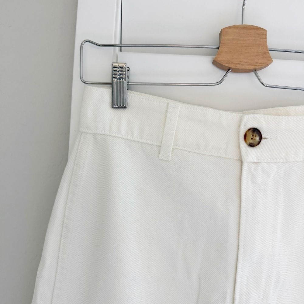 NWT Reformation High Waisted Marine Jean in White Size 27 - Picture 8 of 12